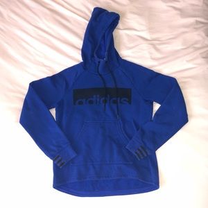 Adidas high neck hoodie
